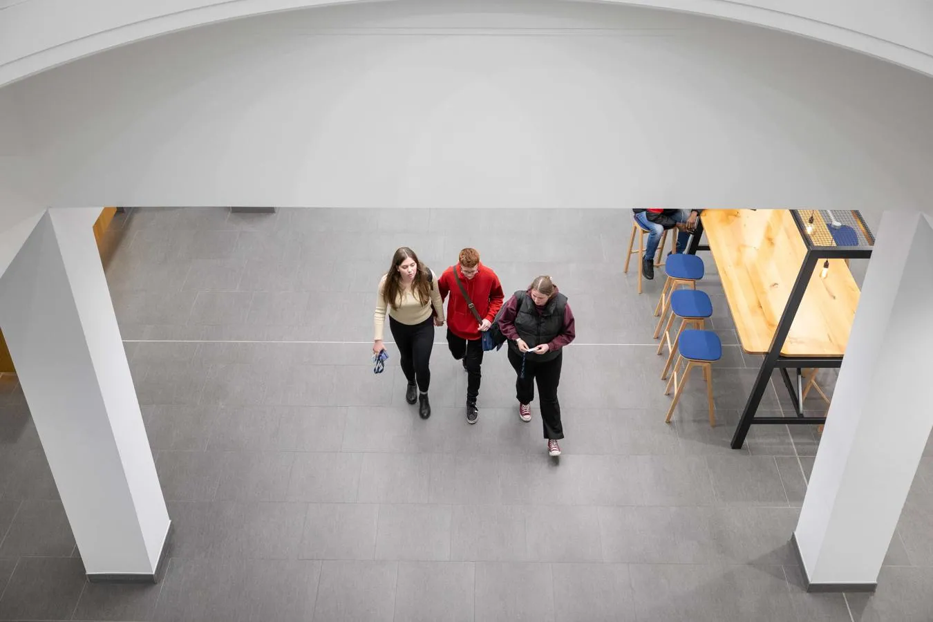 Library visitors