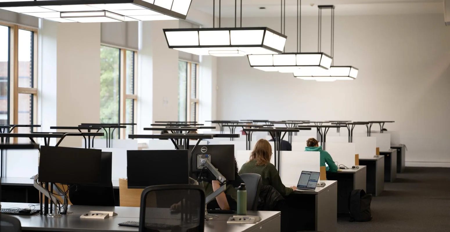 Reading Room at the Brynmor Jones Library
