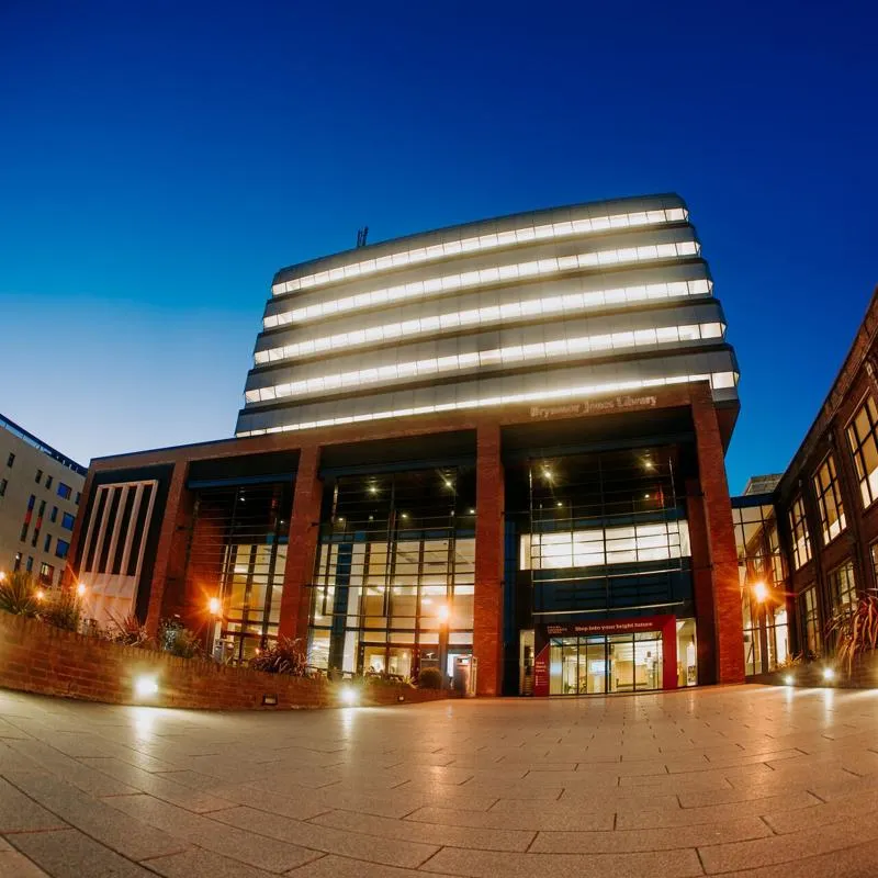 Library at Dusk
