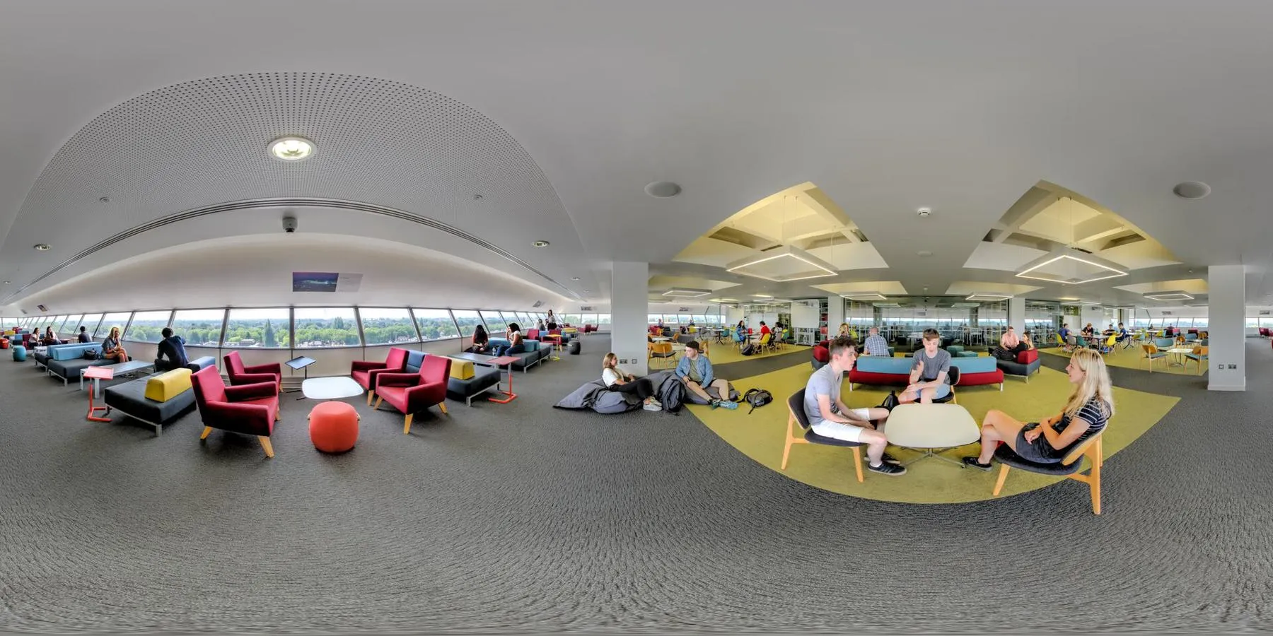 7th Floor of the Library