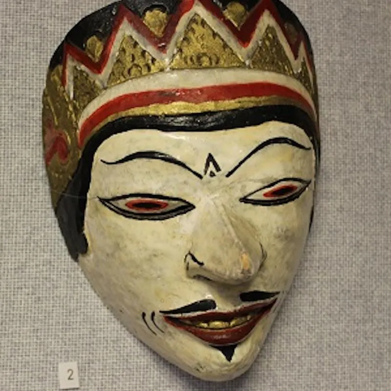 Indonesian wooden mask